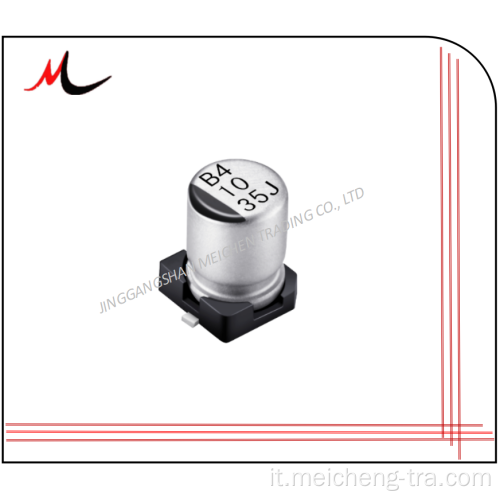 Condensatore SMD componente elettronico 220uf 6,3 V